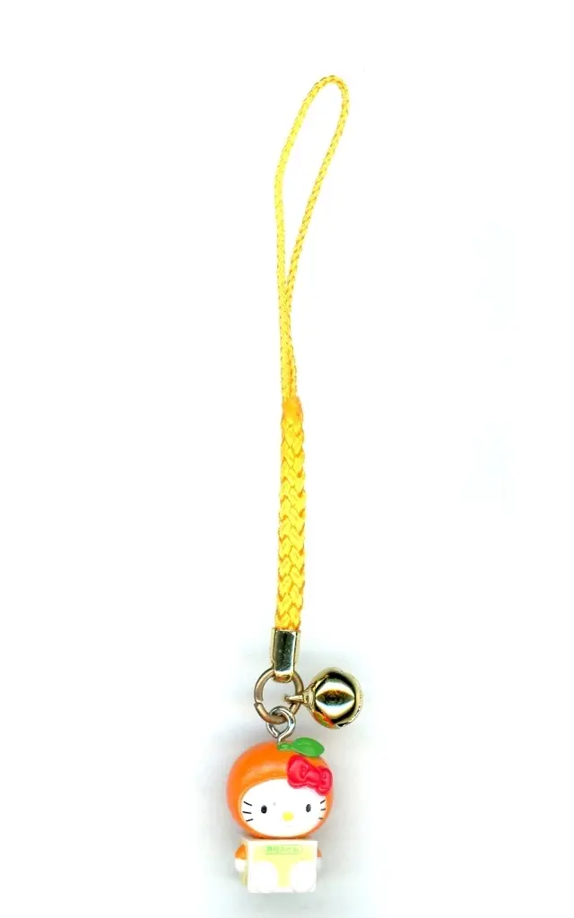 キティ 静岡みかん 根付け (オレンジ)「ハローキティ」 静岡限定