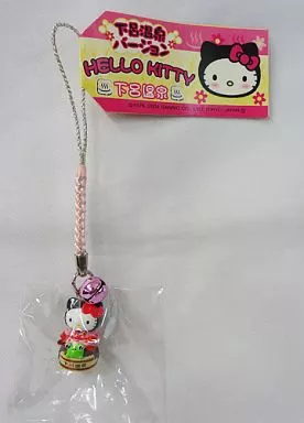 キティ 下呂温泉バージョン 根付け (シルバー/ピンク) 「ハローキティ」 岐阜限定