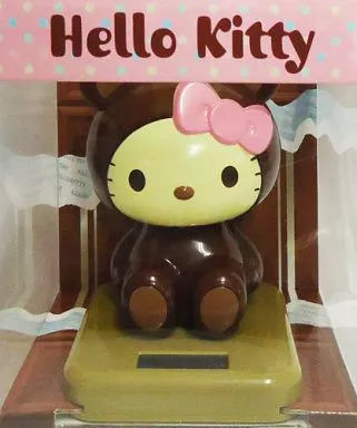 ハローキティ　チョコベア　ソーラーギミック　平成レトロ　非売品　2013年　新品 駿河屋 -<中古>キティ(チョコ) チョコベアソーラーギミック