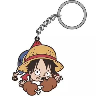 ルフィ つままれキーホルダー 「ワンピース」