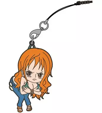 ナミ つままれストラップ 「ワンピース」