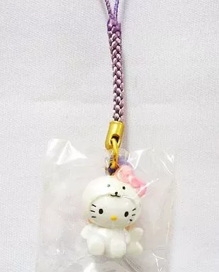 キティ(エゾアザラシ) 根付け(パープル) 「ハローキティ」 北海道限定