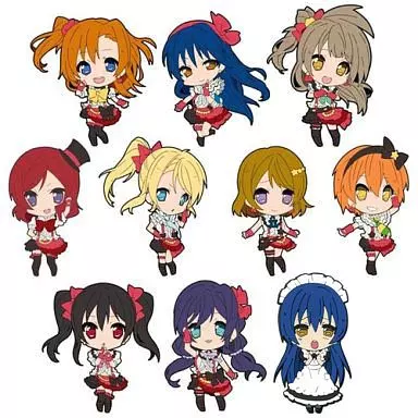 全10種セット 「ラブライブ! トレーディングラバーストラップ」
