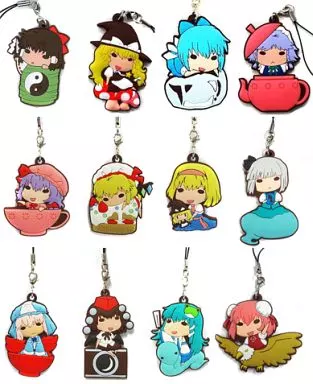 全12種セット 「東方Project ゆるっとラバストこれくしょん」