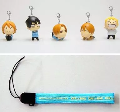 [単品]悠太＆祐希＆要＆春＆千鶴 ストラップ付きちびフィギュア(5体セット) 「コミックス 君と僕。 第11巻 初回限定特装版」 同梱特典