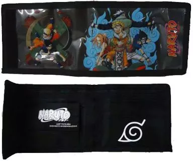 【未使用】NARUTO ジャンプフェスタ2004 二つ折り財布 NARUTO なるとさいふ ジャンプフェスタ2004 公式グッズ がまぐち財布