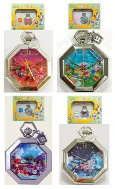 どうぶつの森 ポケットウォッチ 全4種セット どうぶつの森 ポケットウォッチ 全4種セット