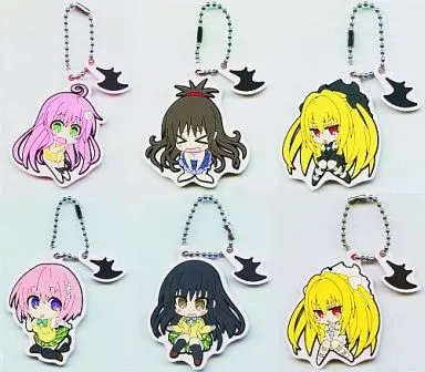 駿河屋 -<中古>全6種セット 「Wラバーマスコットちらっと ToLOVEる