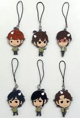特製ラバーストラップ6キャラセット キラキャラ×恋花デイズ コラボVer. 「PSPソフト 恋花デイズ アニメイト限定セット」 同梱品