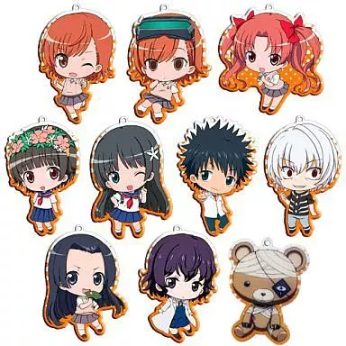 全10種セット 「とある科学の超電磁砲S トレーディングメタルチャームストラップ」