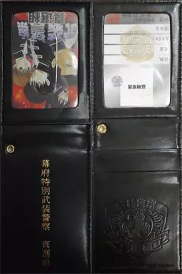 駿河屋 -<中古>武装警察・真選組 パスケース 「銀魂」（財布・パスケース）