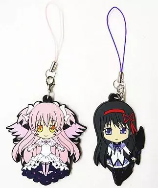 アルティメットまどか＆暁美ほむら ラバーマスコット2種セット 「Blu-ray 劇場版 魔法少女まどか☆マギカ [前編]始まりの物語/[後編]永遠の物語 アニメイト・ゲーマーズ限定版」 同梱特典