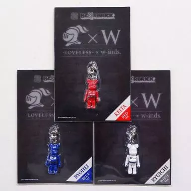 w-inds.×BE＠RBRICK-ベアブリック- ストラップ3個セット 「w-inds. Live Tour 2010 ”Another World”」