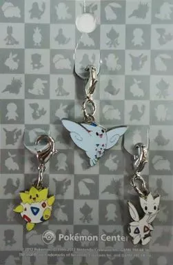 175.トゲピー＆176.トゲチック＆468.トゲキッス 全国ずかんメタルチャーム(3個セット) 「ポケットモンスター」 ポケモンセンター限定
