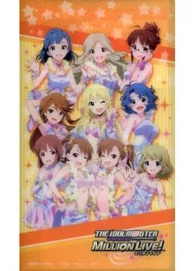 名刺付き プロデューサー専用名刺ケース(ビジュアルタイプ/オレンジ) 「アイドルマスター ミリオンライブ!」 ローソン限定