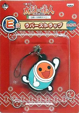 どんちゃん ラバーストラップ 「一番くじ 太鼓の達人～日本一を目指すドン!～」 E賞