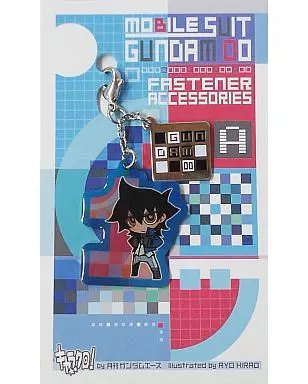 A.刹那・F・セイエイ ファスナーアクセサリー 「機動戦士ガンダム00 キャラクロ!」