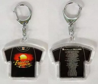 B’z Tシャツ型キーホルダー(ツアーロゴver.) 「B’z LIVE-GYM Pleasure 2013-ENDLESS SUMMER-」