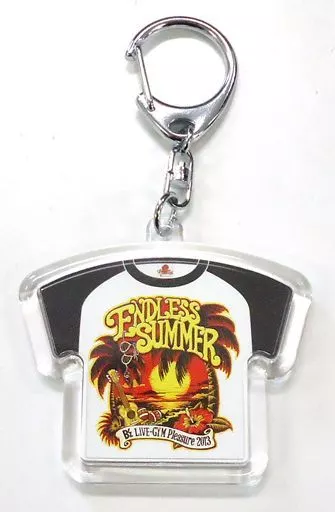 B’z Tシャツ型キーホルダー(ラグランver.) 「B’z LIVE-GYM Pleasure 2013-ENDLESS SUMMER-」