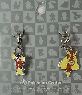 427.ミミロル＆428.ミミロップ(427・428) 全国ずかんメタルチャーム(2個セット) 「ポケットモンスター」 ポケモンセンター限定