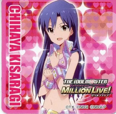如月千早 マグネットシート 「アイドルマスター ミリオンライブ!」 ローソン限定