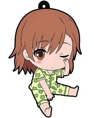 御坂美琴(パジャマ) 「とある科学の超電磁砲S ぺたん娘トレーディングラバーストラップ Vol.2」