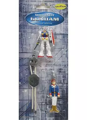 アムロwithガンダム ストラップ 「機動戦士ガンダム」