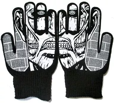 巨人柄 コラボ軍手 「進撃の巨人×新日本軍手」_image