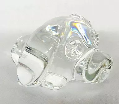 バカラ　クリスタルお茶犬 Baccarat(バカラ)の伊藤園「お茶犬」コラボの置物を買取入荷いたしまし