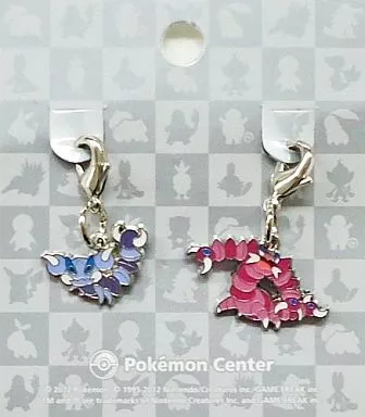 451.スコルピ＆452.ドラピオン 全国ずかんメタルチャーム(2個セット) 「ポケットモンスター」 ポケモンセンター限定