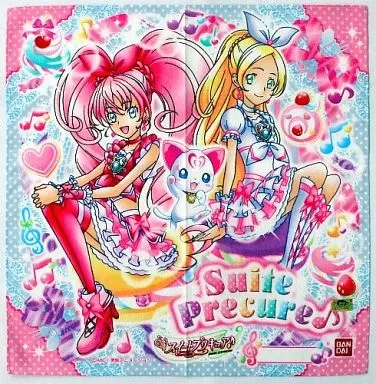 駿河屋 -<中古>キュアメロディ＆キュアリズム ハンカチ(サックスドット