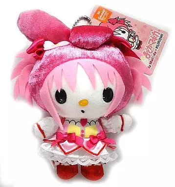メロディ×まどか ぬいぐるみボールチェーン 「魔法少女まどか☆マギカ×マイメロディ☆クロミ」