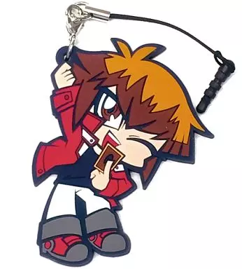 遊城十代 つままれストラップ 「遊☆戯☆王デュエルモンスターズGX」