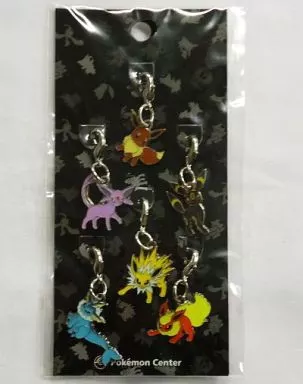 184.イーブイ＆イーブイ進化系 ジョウトずかんメタルチャーム(6個セット) 「ポケットモンスター」 ポケモンセンター限定