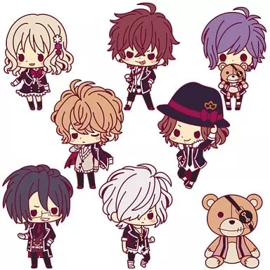 全8種セット 「DIABOLIK LOVERS ラバーストラップコレクション」