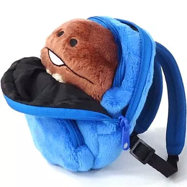 駿河屋 - 【買取】なめこ(ブルー) ミニリュック 「おさわり探偵なめこ