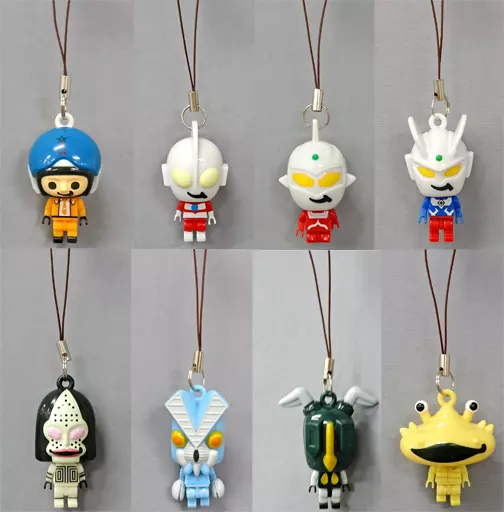 全8種セット マスコット 「ウルトラマンシリーズ×パンソンワークス」 C.C.レモンブロックフィギュアコレクション オンパックキャンペーン