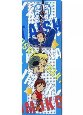 ギャグマンガ日和　法隆ぢプレートストラップ　キーホルダー ギャグマンガ日和 法隆ぢプレートストラップ キャラクターグッズ