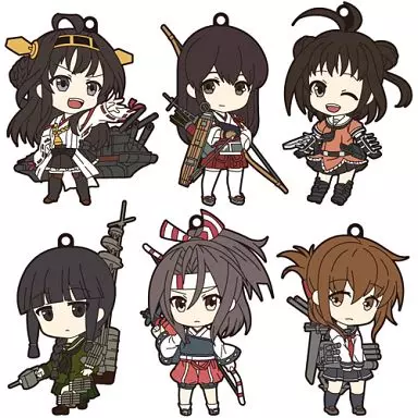 全6種セット 「ねんどろいどぷらす 艦隊これくしょん～艦これ～ストラップ 第ニ艦隊 vol.2」