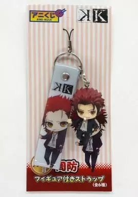H-3.周防尊 フィギュア付きストラップ 「アニくじ K Ver.3」 H賞