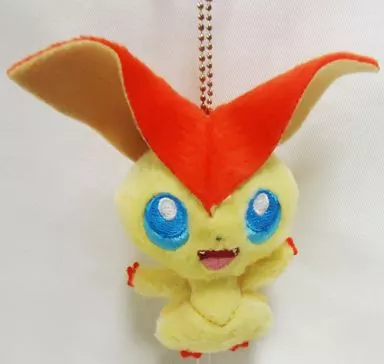ビクティニ ボールチェーン付ぬいぐるみ 「劇場版ポケットモンスター ベストウイッシュ ビクティニと黒き英雄ゼクロム・白き英雄レシラム」