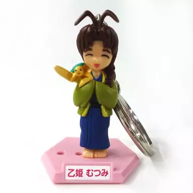 乙姫むつみ キーチェーンフィギュア パジャマスタイル 「ラブひな」