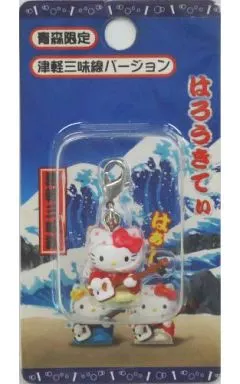 駿河屋 -<中古>キティ 津軽三味線バージョン ファスナーマスコット