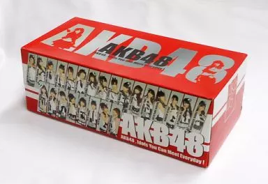 AKB48 箱ティッシュ 駿河屋 -<中古>AKB48 BOXティッシュ(ブラック) セブンイレブン限定