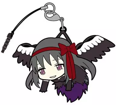 悪魔ほむら つままれストラップ 「劇場版 魔法少女まどか☆マギカ[新編]叛逆の物語」