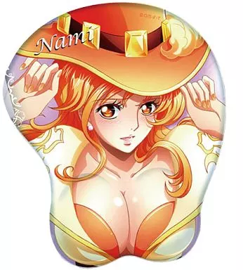 駿河屋 -<中古>ナミ(15周年ver.) 3Dマウスパッド 「ワンピース