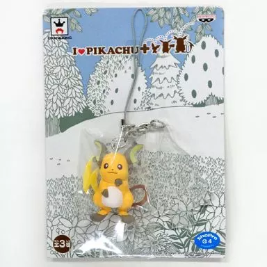 ライチュウ マスコット付きストラップ I LOVE PIKACHU+ 「ポケットモンスターXY」