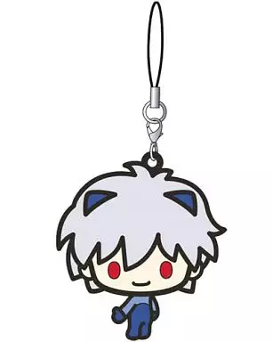 E：渚カヲル EVA MICRO MACRO ラバーストラップ 「ヱヴァンゲリヲン新劇場版」