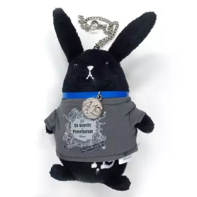 ツキウサ。(春のファン祭りSPVer./ブラック) ぬいぐるみキーホルダー 「ツキウタ。 春のファン祭り2014」