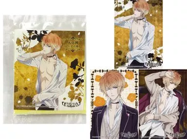 DIABOLIK LOVERS　ディアラバ　アニくじ D賞　入浴剤&ブロマイド 駿河屋 -<中古>逆巻シュウ 入浴剤＆ブロマイドセット(3枚組) 「アニ